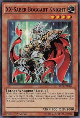 Yu-Gi-Oh! XX-Saber Boggart Knight SP15-EN006 Common 1st Edition NM-image