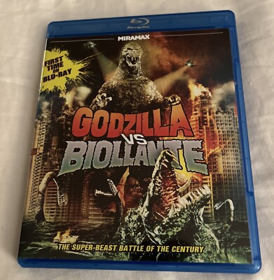 Godzilla Vs. Biollante (Blu-ray Disc, 2014) RARE OOP-image