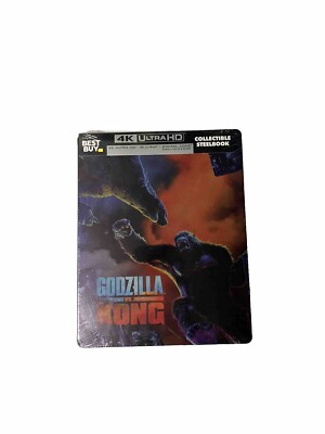 Godzilla Vs Kong (4K Ultra HD, Blu-ray, 2021)  Limited Edition Steelbook-image