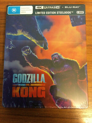 Godzilla vs Kong Steelbook 4K Blu-Ray-image