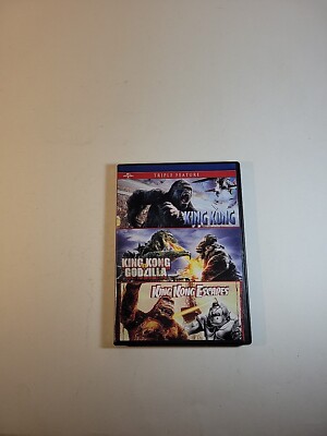 Universal King Kong, King Kong vs Godzilla, King Kong Escapes Movie DVD-image