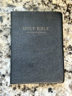 Reader's Guide HOLY BIBLE 1970 Nelson Genuine Leather KJV-Red Letter-image