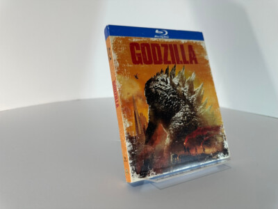 Godzilla Blu-ray, 2014 with Slipcover - Code Expired.  Read description.-image