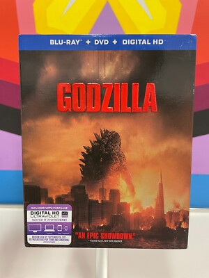 Godzilla Blu-ray + DVD  NEW w/slipcover-image