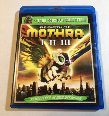 The Toho Godzilla Collection Rebirth of Mothra I II III Blu Ray 2 Disc Set-image