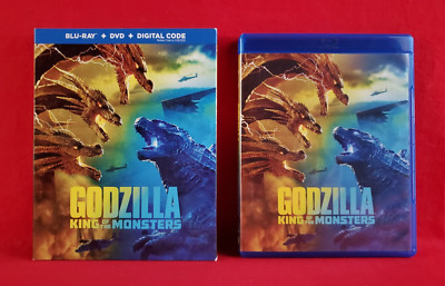 Godzilla King of the Monsters 2019 Blu-ray DVD Slipcover (NO CODE)-image