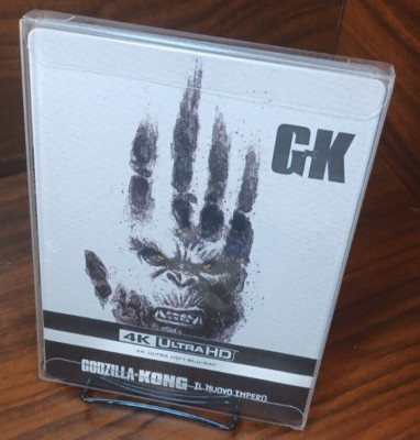 Godzilla X Kong The New Empire 4K Steelbook-EU IMPORT- w/PROTETCIVE SLEEVE -NEW-image