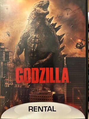 Godzilla (DVD, 2014, Widescreen, Rental Exclusive)-image