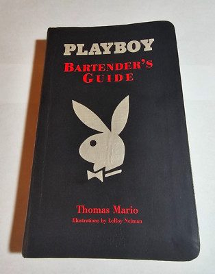 PLAYBOY BARTENDER'S GUIDE BOOK DRINK MIXING 1971 ORIGINAL 2003 PRINTING ALCOHOL-image