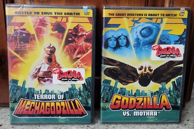Terror of Mechagodzilla  & Godzilla vs Mothra RARE /w DESTROY ALL MONSTERS MELEE-image