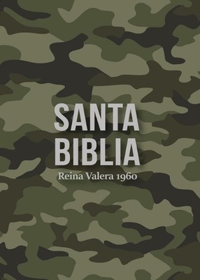 Biblia Rvr 1960 Compacta Smil Piel Camuflaje Verde (Bible Rvr 1960 Compact Size -image