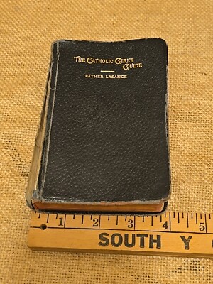 The Girls Catholic Guide BY Francis Xavier Lasance 1943 Edition Leather-image