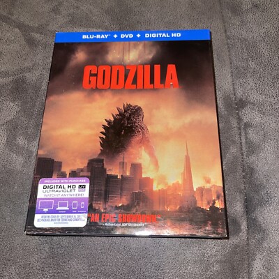 Godzilla (Blu-ray Brand New With Oringal Slip Cover !-image