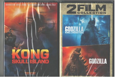 KING KONG VS GODZILLA- Prequels-Skull Island-King of Monster-Last Titans-NEW DVD-image