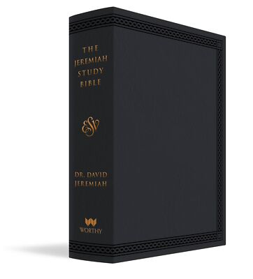 ESV The Jeremiah Study Bible-Black Leatherluxe-image