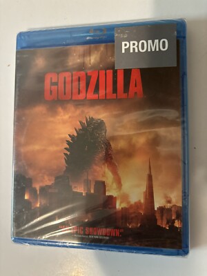 Godzilla (2014) Blu-Ray New Sealed Bryan Cranston Elizabeth Olson Ken Watanabe-image