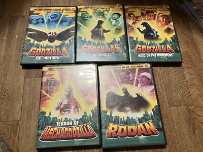 Godzilla Movies Opened, Set Of 7-image