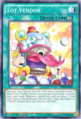 Toy Vendor - SP15-EN043 - Common - 1st Edition LP YuGiOh!  Star Pack ARC-V-image