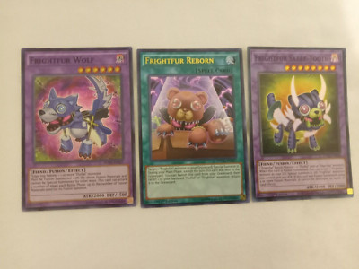 FRIGHTFUR REBORN ULTRA RARE FRIGHTFUR SABRE-TOOTH WOLF! SORA ARC-V FUSION CARDS!-image
