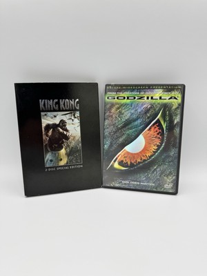 King Kong and Godzilla Dvd Bundle Lot - 2 Disc Special Edition Deluxe Widescreen-image