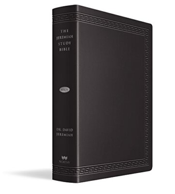 The Jeremiah Study Bible NKJV Large Print Edition Black LeatherLuxe® What It ...-image
