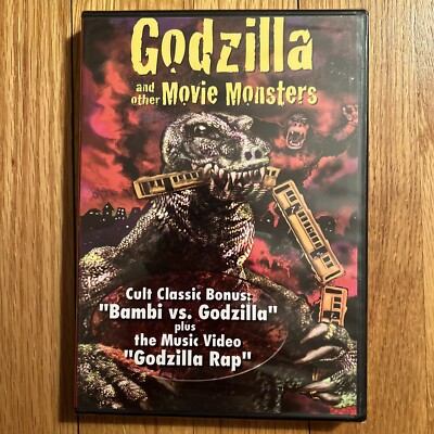 Godzilla and other Movie Monsters Show 1 & 2 New Bambi vs Godzilla Rap DVD-image