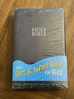 NIV Holy Bible (Blue, Gift and Award Bible, Red Letter Edition, 2011) Zondervan-image