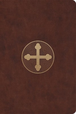 ESV Bible with Creeds and Confessions by Chad Van Dixhoorn Leather Book-image