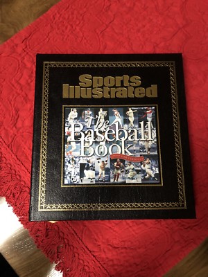 Sports Illustrated The Baseball Book Leather Gilt-image