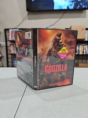 Godzilla (DVD, 2014) 🇺🇸 BUY 5 GET 5 FREE 📀 FREE SHIPPING -image