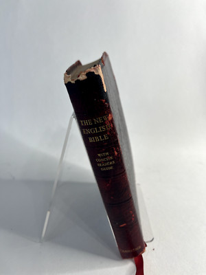 Cambridge The New English BIBLE Concise Reader's Guide Bonded Leather Vintage-image
