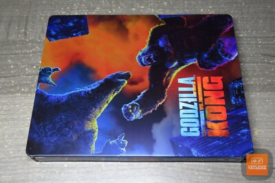 Godzilla vs. Kong 4K+BLU-RAY STEELBOOK! US RELEASE! [No Digital]-image