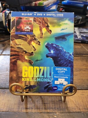 Godzilla: King of the Monster (Blu-Ray/DVD, Aug 2019, 2 Discs)-image