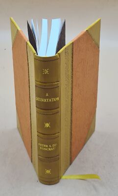 A Dissertation On The Nature And Extent Of The Jurisdiction Of T [Leather Bound]-image