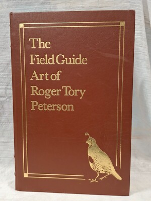 The Field Guide Art of Roger Tory Peterson Easton Press First Edition Leather-image