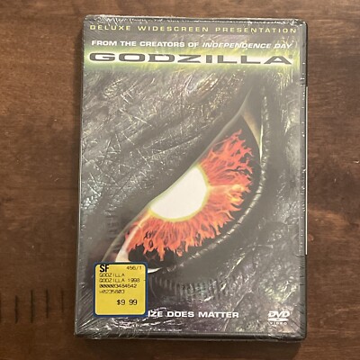 Godzilla [DVD]  Widescreen, 1998,  Columbia / Tri Star  BRAND NEW-image