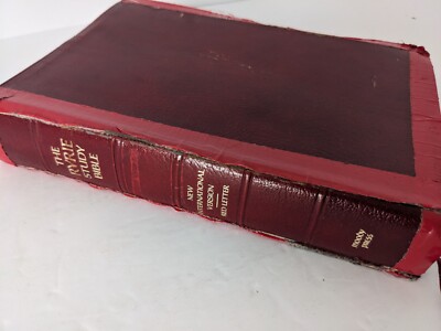 Ryrie Study Bible 1986 NIV Spanish Bonded Leather - Red Letter - 1984 Text-image