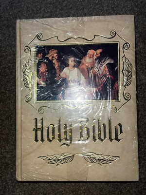 Holy Bible Catholic Heirloom Edition 1984-85 Leather bound NAB Pope John Paul-image