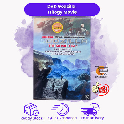 Godzilla Trilogy Movie Collection Subtitled Film Collection New Region Free-image
