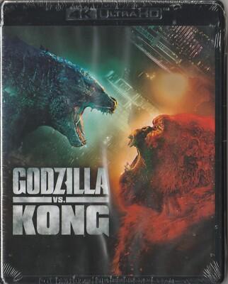 GODZILLA VS KONG [New 4K UHD Blu-ray] With Blu-Ray, 4K Mastering-image