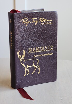 Roger Tory Peterson - Mammals Field Guide, No Card (Leather, 50th Anniversary)-image