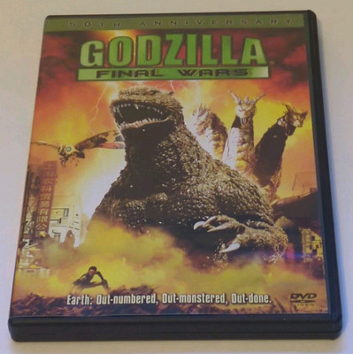 Godzilla Final Wars DVD 50th Anniversary Edition TOHO Kaiju Monster 2005 NICE -image