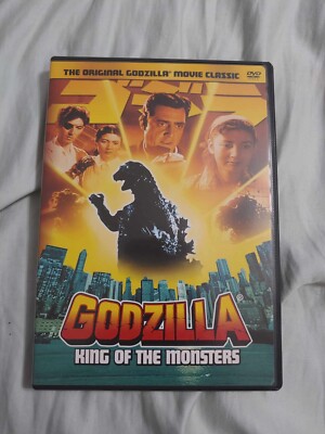 Godzilla, King of the Monsters (DVD, 2002) Tested & Working!-image