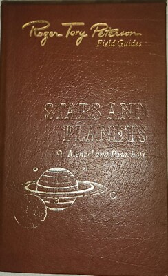 Stars and Planets -Pasachoff -Peterson Field Guide -Easton Press Leatherbound NM-image