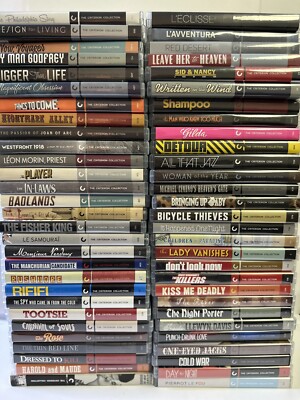 Criterion Collection Assorted Blu-Rays-image