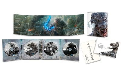 Godzilla-1.0 Blu-ray Deluxe Edition 4K Ultra HD Blu-ray Bundled 4 Discs TOHO JP-image