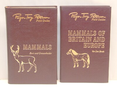Lot of  Roger Tory Peterson Field Guides Easton Mammals Britain Europe EXC-image