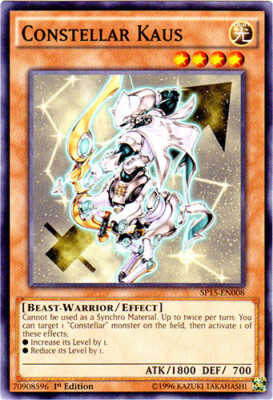 1 x Constellar Kaus - SP15-EN008 - Common - 1st Edition Near Mint, English-image