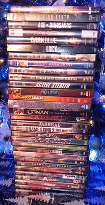 DVD - Wholesale Lot Of 30 Movies - Collision Earth - Lucy - Arena - Godzilla-image