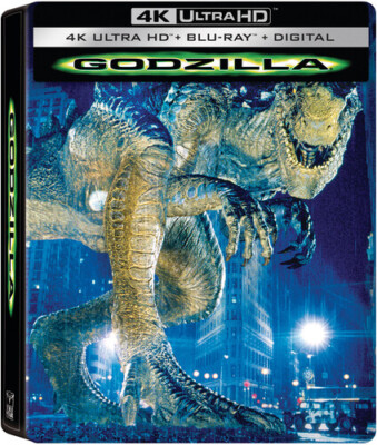 Godzilla [New 4K UHD Blu-ray] With Blu-Ray, 4K Mastering, Anniversary Ed, Stee-image